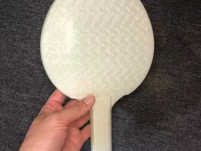 Raquette de ping pong 3D print model