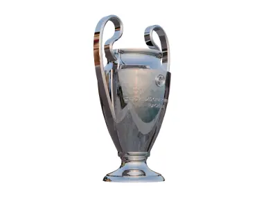 UEFA Champions League trophy 3D model