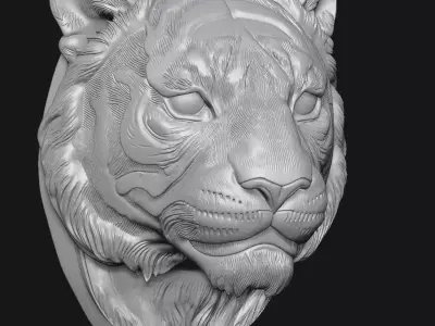 tiger 3D print model purchase