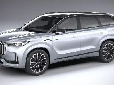Chery Tiggo 9 2025 3D model