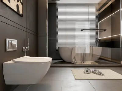 Bathroom 99 3D model