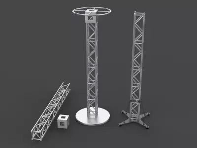 BOX TRUSS 3D model