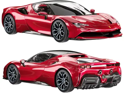 Ferrari SF90 Stradale 3D model