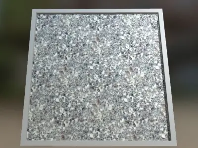 White and Grey Paladian Mosaic Texture