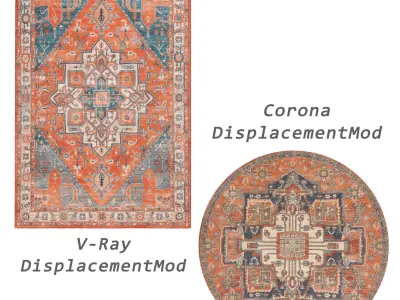 Rugs No 1014 Low-poly 3D model