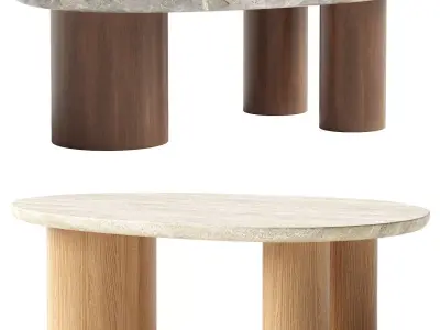 Jade Coffee Table 3D model