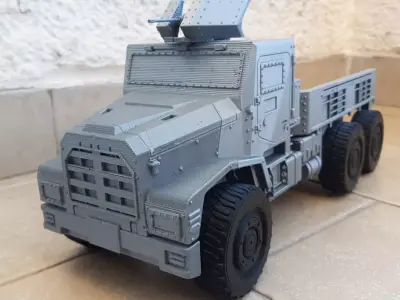 Call of Duty Warzone Truck 3d printing file 3D print model