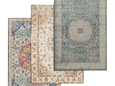 Rug Set 685 3D model