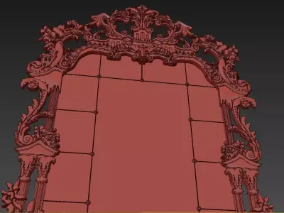 Mirror Classic 3D model 3D model