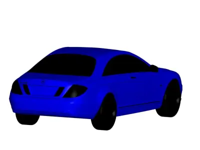 Mercedes Benz CL500 3D model