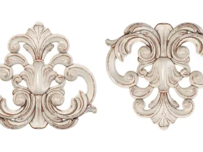 Classic carved 236 3D model