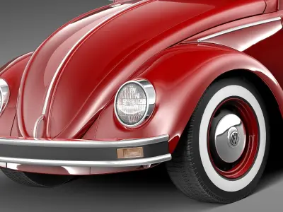 Volkswagen Beetle 1980 3D model