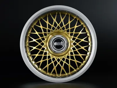 BBS DTM Centerlock 1989 3D model