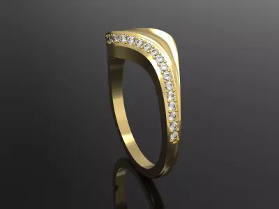women ring   3D print model