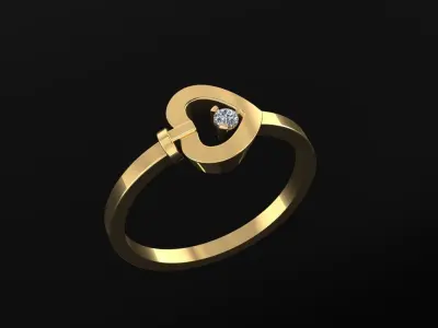 Fred Ring 3D print model