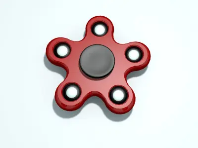 fidget spiner 3D model