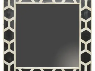 Zacarias Frame Accent Mirror Free 3D model