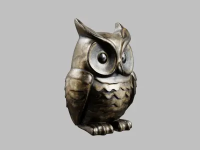 Owl    3D model