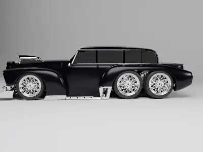 Vintage X6 Custom Build 3D model