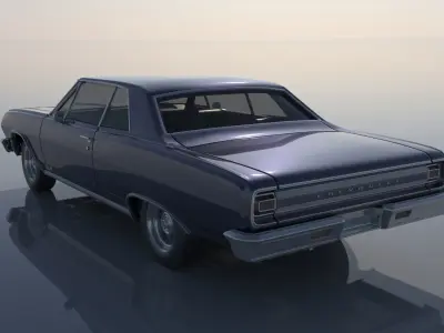 Chevrolet Chevelle 1965  3D print model