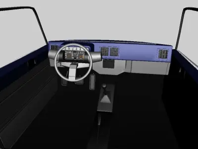 Citroen Axel 11 TRS 3D model