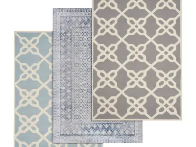 Rug Set 2319 3D model