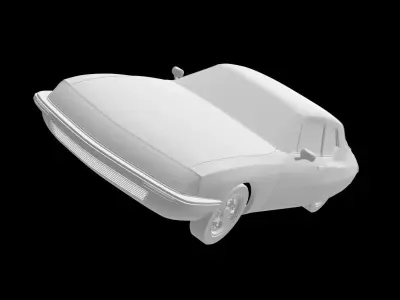 Citroen SM 3D print model