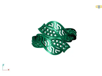 Women Ring STL Womens Ring 3d models 3D print model 3D print model shop