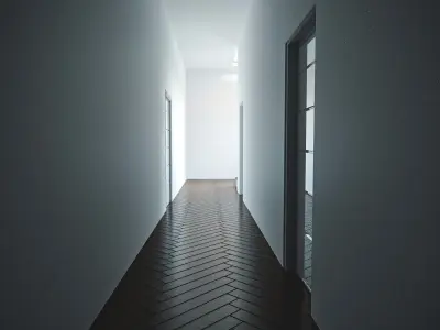 Morden House 01 Low-poly 3D model