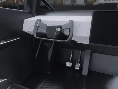 3D TESLA CYBERTRUCK 3D model
