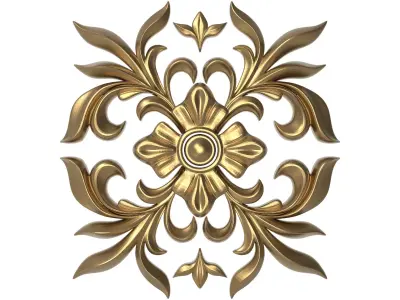  decorative pattern ready for 3D printing 3D model 369