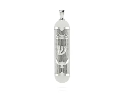 Mezuzah Pendant 3D print model
