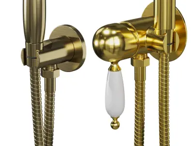 Classic hygienic showers by Boheme 3D model