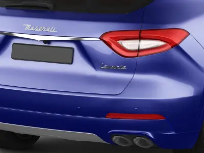 Maserati Levante 2017 3D model