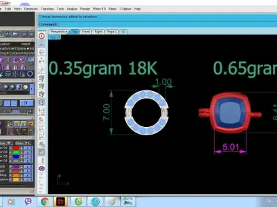 Luxury Gold Bracelet with Cushion Cut and Pave Links 1359 3D print model
