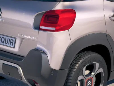 Citroen C3 Aircross 2018 3D model