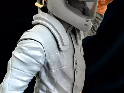 Michael Shumacher Statue 3D print model