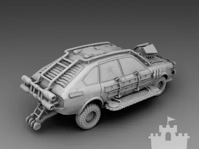 Hatchback 3D print model