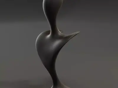 Abstract Bust Free 3D print model