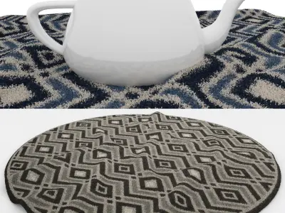 Rugs No 669 Low-poly 3D model