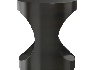 Eclipse Round Side Table 3D model