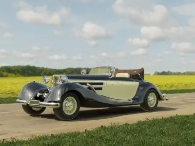 Benz Classic 1934 3D model