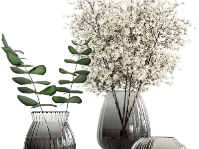 bouquet-01 Low-poly 3D model