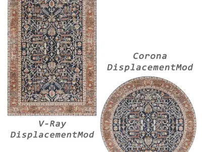 Rugs No 816 Low-poly 3D model