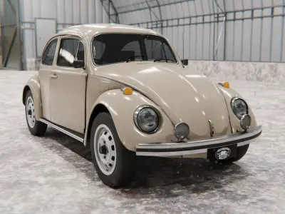 Volkswagen Beetle 198x 3D model