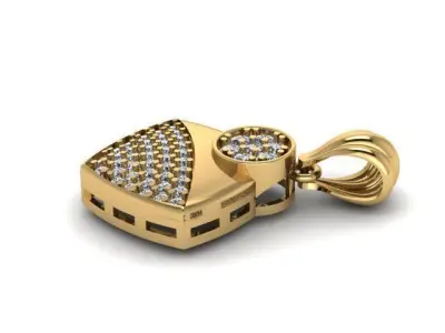 beautiful pandent for women 3D print model