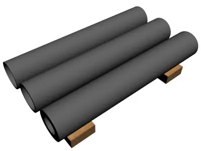 3-1 2in Pipe 3D model