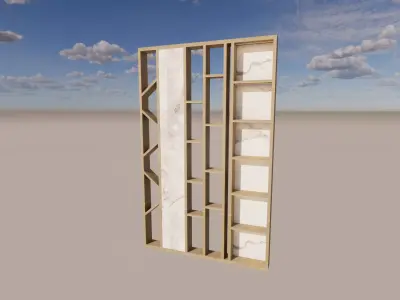 Interior Design Partition Design  3D model