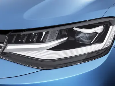 Volkswagen Caddy Life 2021 3D model