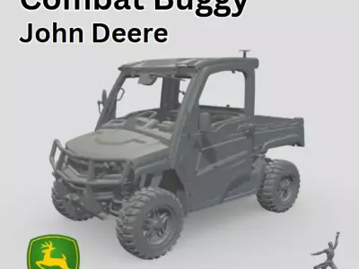 John Deere Utility Terrain Vehicle Buggy 3D print model